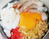 お好み焼きです。作り方1写真