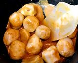 里芋のごま味噌和え作り方4写真