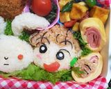 『ネネちゃんとなぐられうさぎ』キャラ弁♡作り方18写真