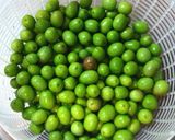 オリーブの塩漬け(塩だけ)作り方1写真