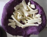 おやつ☺️紫芋のチーズ入りスイートポテト作り方5写真