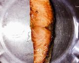＊焼き鮭のなめこおろし和え＊作り方1写真