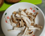 椎茸の軸で簡単☆バター炒め作り方1写真