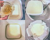 カッテージチーズ 温度比較実験作り方1写真