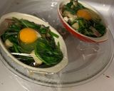 卵 ほうれん草 ソテー作り方3写真