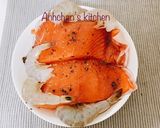 食卓を豊かにする彩り秋鮭のアクアパッツァ作り方2写真