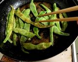 モロッコ豆なバターソテー作り方5写真