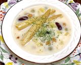 ベビーコーンとお豆のクリームチャウダー作り方6写真