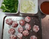 揚げずに簡単!豚こまde和風酢豚作り方1写真