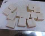 高野豆腐とかにかまの卵とじ作り方1写真