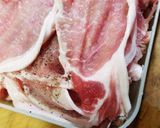 豚肉グリルのおろしポン酢作り方1写真