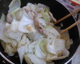 豚とキャベツのごまみそ炒め作り方4写真