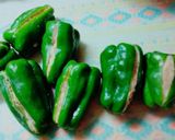 ヘタも種も！簡単丸ごとピーマンの肉詰め作り方4写真