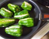 ヘタも種も！簡単丸ごとピーマンの肉詰め作り方5写真