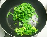 中華の日のおかずに……ニラ玉炒め！作り方5写真