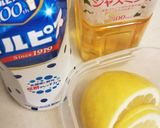 カルピスとジャスミンティー(茉莉花割り)作り方1写真
