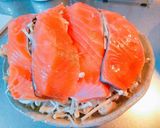 ＊超簡単たっぷり野菜と鮭のレンジ蒸し＊作り方4写真