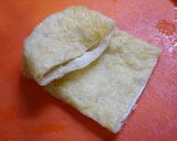 レンジで簡単！きのこの山☆お揚げの卵焼き作り方1写真