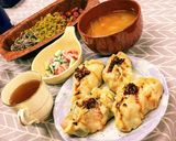 ウイグル料理!ペテルマンタ蒸し餃子♪肉餡作り方12写真