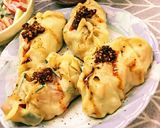 ウイグル料理!ペテルマンタ蒸し餃子♪肉餡作り方14写真