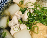 鶏むね肉●うすくちしょう油のあっさり煮作り方4写真
