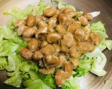毎日の納豆●ほぼ野菜サラダ…作り方2写真