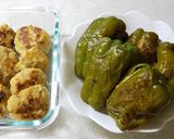 ヘタも種も！簡単丸ごとピーマンの肉詰め作り方9写真