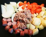 米粉で作るチーズクリームシチュー作り方2写真