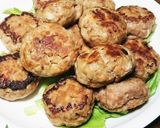 もっちり米粉合挽きハンバーグ作り方8写真