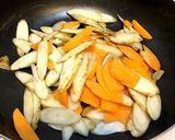 手早く美味しい〜きんぴらごぼう (^^)作り方3写真