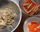 我が家の定番切り干し大根の煮物作り方1写真