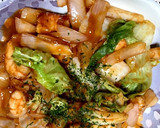 エビと玉ねぎのケチャップ炒め作り方5写真