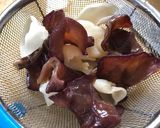 きくらげとツナのパスタ作り方1写真
