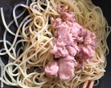 きくらげとツナのパスタ作り方4写真