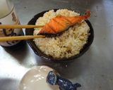 最速の焼き鮭の醤油かけ丼作り方4写真