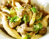 レンジ☆豆苗しめじカニカマ胡麻マヨサラダ作り方10写真