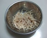 ✿ฺひじきとササミのヘルシーサラダ✿ฺ作り方3写真