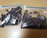 レンジde簡単！オレオのチョコ蒸しパン作り方2写真