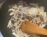えのき玉ねぎの和風しば漬け炒めチーズのせ作り方5写真