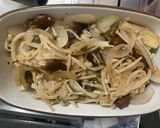 えのき玉ねぎの和風しば漬け炒めチーズのせ作り方6写真