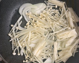 えのき玉ねぎの和風しば漬け炒めチーズのせ作り方4写真