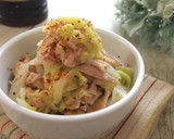 白菜と薄揚げとツナのレンジ煮浸し作り方10写真