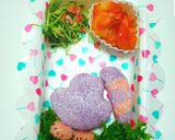 不思議の国のアリス『チェシャ猫』キャラ弁作り方16写真