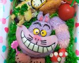 不思議の国のアリス『チェシャ猫』キャラ弁作り方17写真