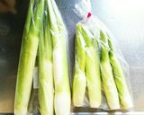 マコモダケとトマトのにんにくオイルパスタ作り方1写真