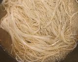 煮魚の煮汁素麺添え作り方3写真