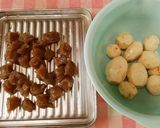 里芋とコンニャクの甘辛煮作り方1写真