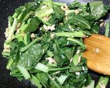 ☆小松菜とツナのにんにく醤油炒め☆作り方4写真