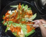 厚揚げ青梗菜の野菜炒め♪簡単作り方14写真
