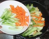 厚揚げ青梗菜の野菜炒め♪簡単作り方11写真